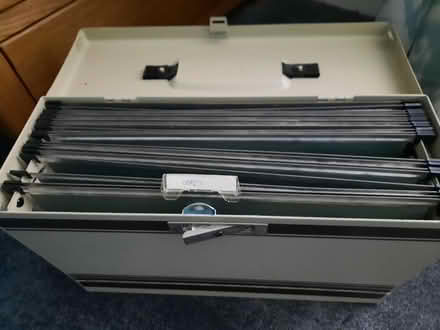 Photo of free Lockable metal box file (Greenwich, SE10) #2