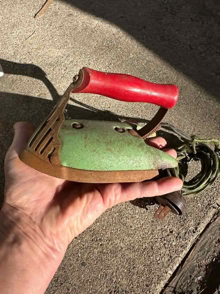 Photo of free Tiny antique iron (North San Leandro) #2
