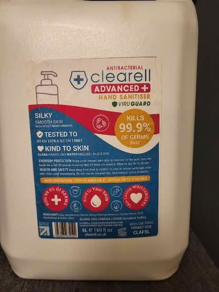 Photo of free Large jug of hand sanitizer (West Croydon CR0) #1