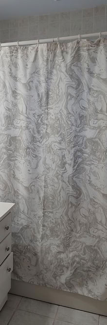 Photo of free Shower curtain and rod (Mount Prospect) #1