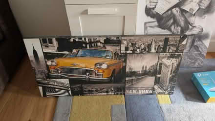 Photo of free Large canvas new york (Ampthill MK45) #1