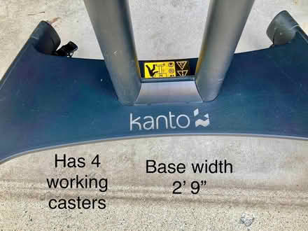 Photo of free Rolling Kanto TV stand (Belmont, MA) #2