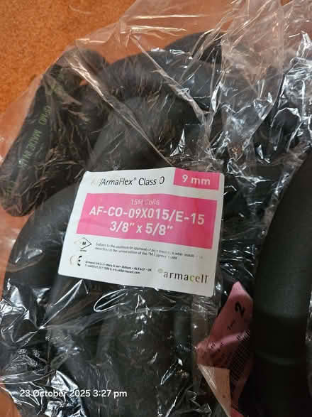 Photo of free 15mm pipe insulation (Hadlow TN11) #2