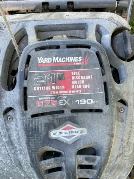 Photo of free 21” Yard Machine lawn mower (Riverdale) #1
