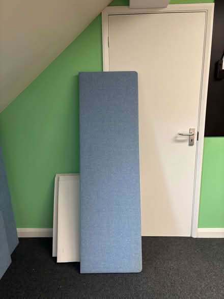 Photo of free Various Office Dividers - Light Blue (Great Shelford CB22) #3