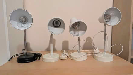 Photo of free 4 Desktop lamps (W14) #1