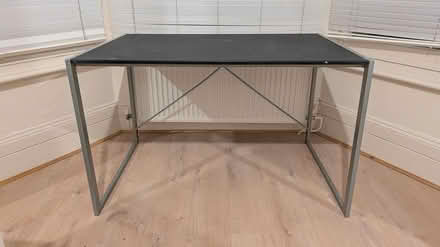 Photo of free Black desk (W14) #1