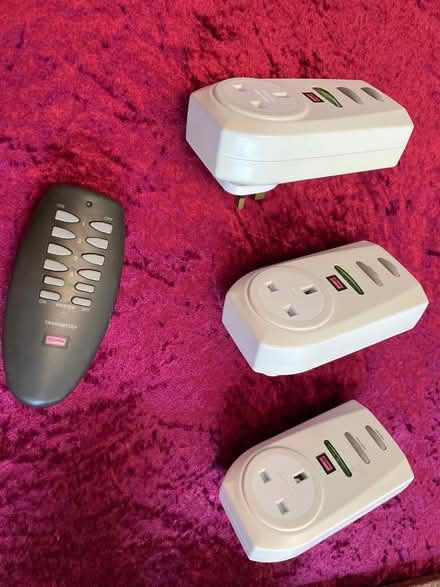 Photo of free 3 x Remote Control Plug Sockets and Remote Control (Sanderstead CR2) #1