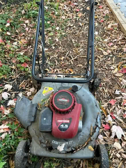 Photo of free Craftsman Gas Lawn mower (Arlington - Cherrydale) #2