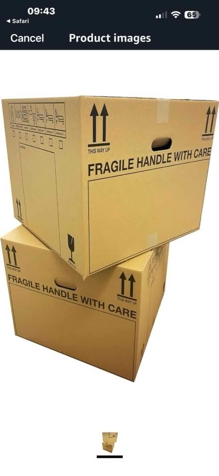 Photo of Moving packaging boxes any size (Whitton TW7) #2