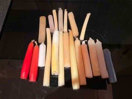 Photo of free A bundle of wax candles (Kingston upon Thames KT1) #1