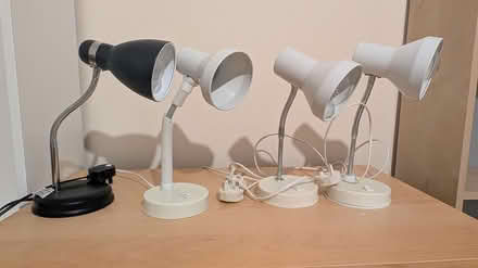 Photo of free 4 Desktop lamps (W14) #2