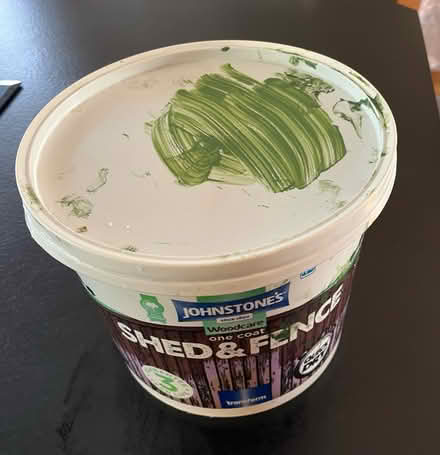 Photo of free Green shed and fence paint (Bournemouth BH9) #1