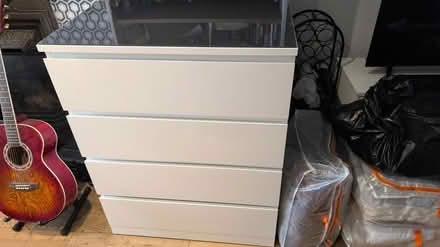 Photo of free Ikea. Malm white chest of drawers (Thames Ditton KT7) #1