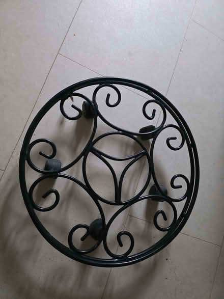 Photo of free Large wheeled plant pot stand (Skipton BD23) #1