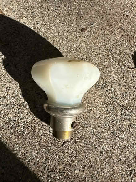 Photo of free Antique glass door knob (North San Leandro) #1