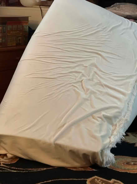 Photo of free 3” foam mattress topper covered (University District Detroit) #1