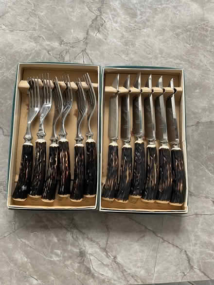 Photo of free 6 Steak knives and forks (Southport PR9) #1