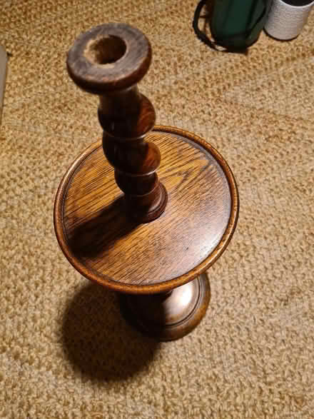 Photo of free Wooden candle holder (Chorlton M21) #2