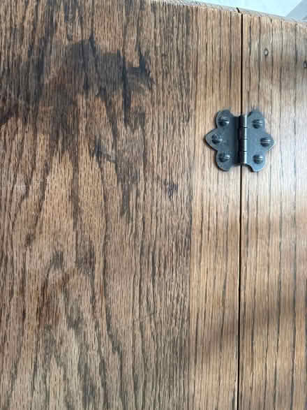 Photo of free Dark wooden blanket chest (Castle MK40) #4