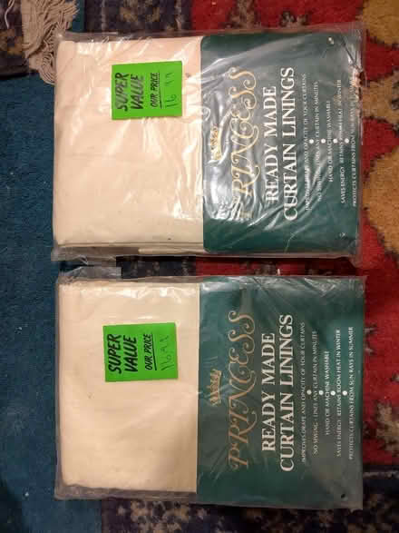 Photo of free Curtain Liners (X4) (SE58JS) #2