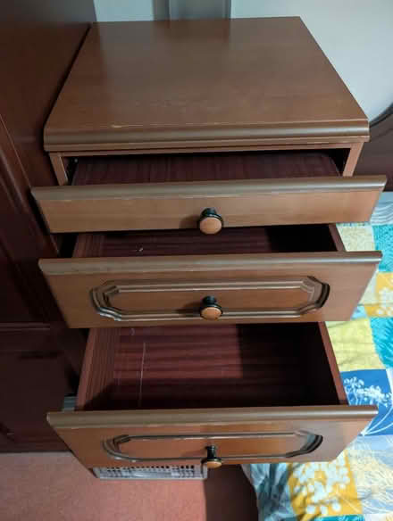 Photo of free 2 Bedside sets of drawers (Shirley Hills CR0) #3