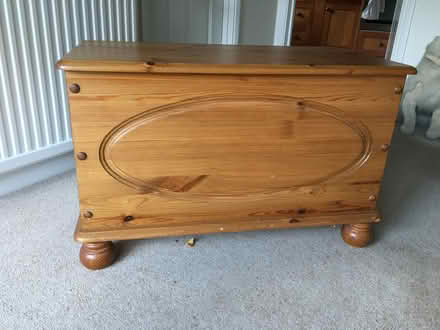 Photo of free Pine chest (Hertford SG13) #1