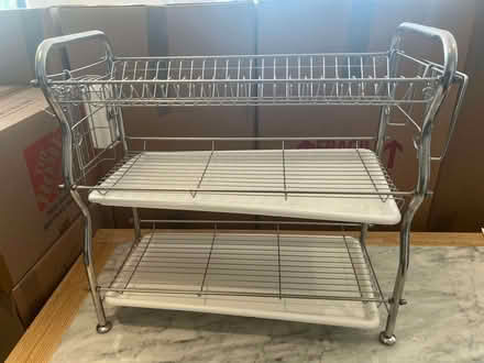 Photo of free Tall wire dish drying rack (Wandsworth SW18) #1