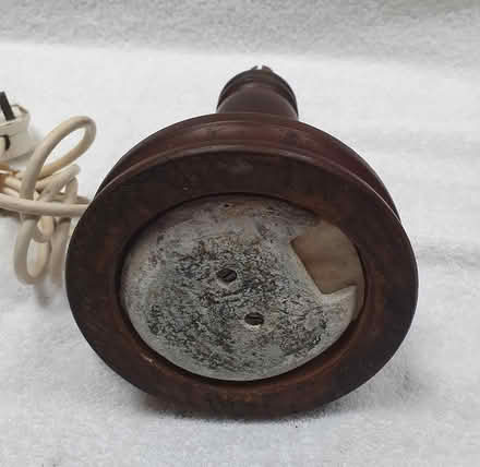 Photo of free Vintage oak table lamp base (BA3 4XJ Chilcompton village) #3