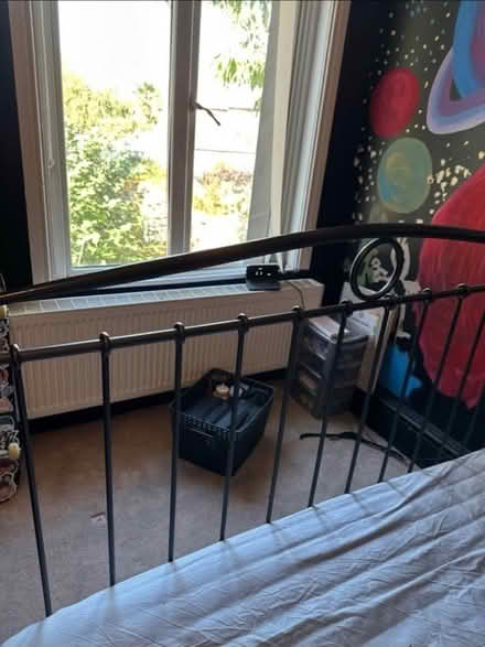 Photo of free IKEA double bed and mattress (Garston, liverpool) #1