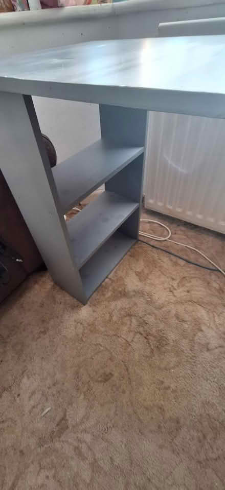 Photo of free Grey pc desk (BH11 9) #3