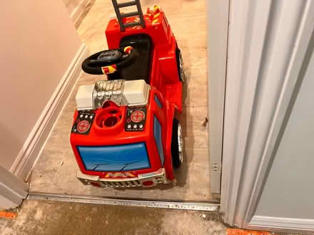 Photo of free Sit on toy fire truck (Garston, Liverpool) #1