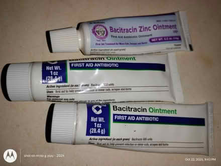 Photo of free Bacitracin Ointment (West Harlem) #1