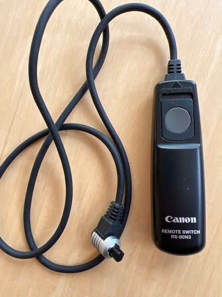 Photo of free Canon RS-80N3 remote shutter cord (North End, Louisville) #1