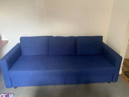 Photo of free IKEA 3 seater sofa bed with storage (Lowfield S8) #1