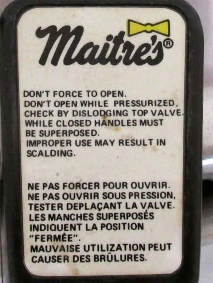 Photo of free Pressure cooker (Ashby) #3