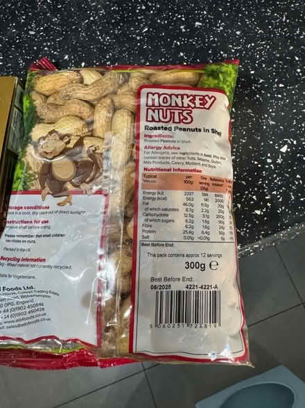 Photo of free Nuts and tea… (Cutteslowe OX2) #2