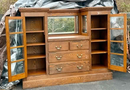 Photo of free Vintage Large Buffet/Server/display (Pittstown NJ) #1