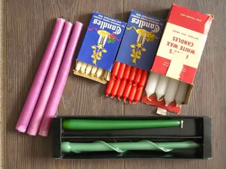 Photo of free Collection of Candles (East Lavant PO19) #1