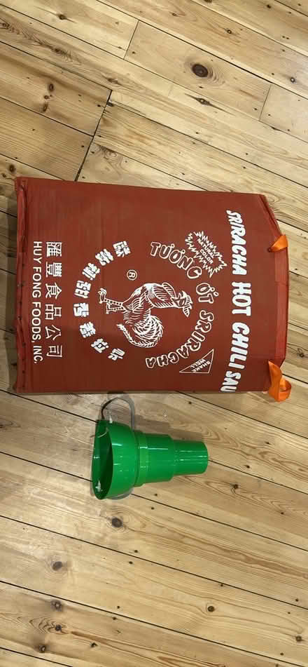 Photo of free Home made sriracha costume (Warwick (Nelson Lane) CV34) #1