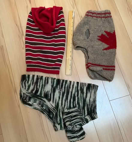 Photo of free Dog sweaters (Hunt Club) #1