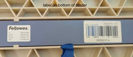 Photo of free Fellowes Document Binder (Midtown) #2