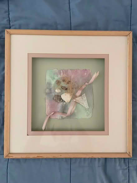 Photo of free Framed seashell art (West Plano) #1