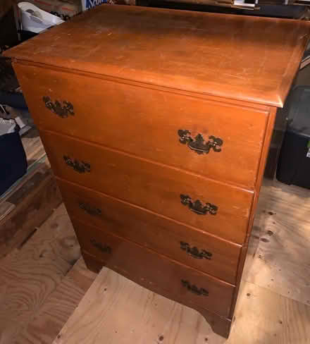 Photo of free 4 Drawer Dresser (Maynard) #2