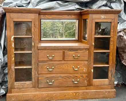 Photo of free Vintage Large Buffet/Server/display (Pittstown NJ) #2