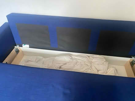 Photo of free IKEA 3 seater sofa bed with storage (Lowfield S8) #2