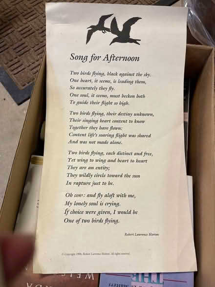 Photo of free Poem (East Cobb) #1