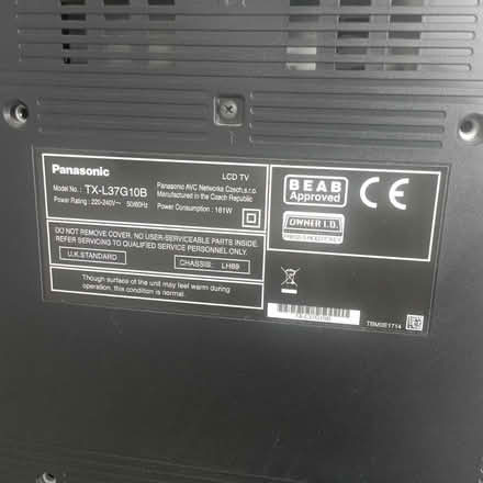 Photo of free Panasonic TV 37inc (High Barnet EN5) #2