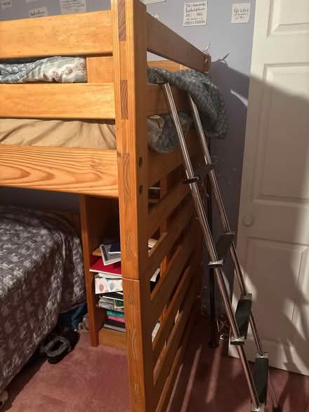 Photo of free Wooden bunk beds (South Plymouth) #2