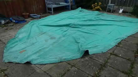 Photo of free Large Canvas/Tarpaulin Cover/Sheet (S8 Lowedges) #2